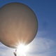 A weather balloon